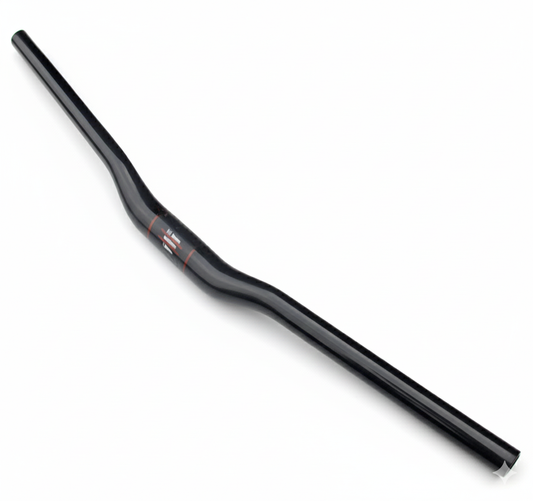 Bicycle Carbon Fiber Carbon Mountain Bike MTB, 31.8mm, Rise 30mm 3K Riser Bar Handlebar OS 31.8mm 580-720mm