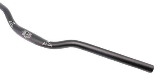 MTB Handlebar Riser Bar 31.8mm Aluminum 30-50mm Rise Bicycle Handlebar 620-780mm New