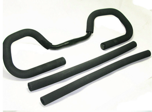 Alu Fahrrad Lenker Multifunktionslenker Set 25,4 mm x 600mm + 500mm Bezüge NEU